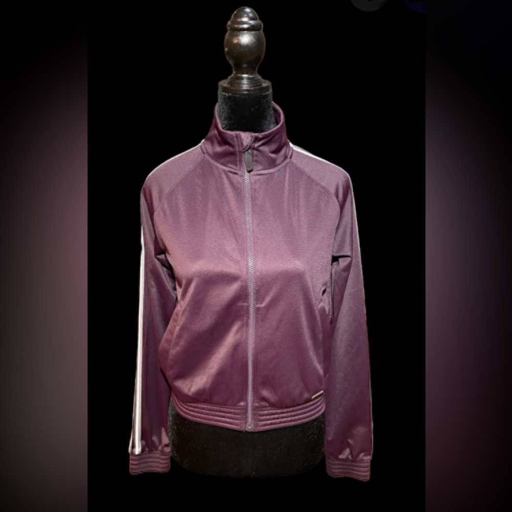Mondetta: Plum Purple Bomber Jacket - Picture 10 of 16
